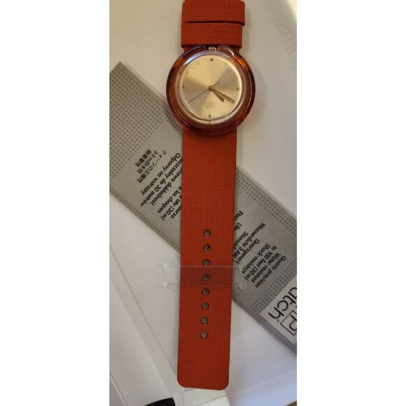 Swatch Pop watch PIERRE DE PLUTON PMK138P Luxury Collection Vendome NOS - Picture 9 of 14